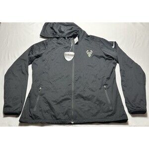 Milwaukee Bucks Nike Shield Golf Jacket Womens XL 726154 NBA Basketball NWT New
